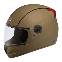 Studds Professional Desert Storm With Black Strip L Helmet