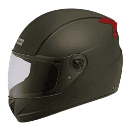 Studds Professional Military Green With Black Strip L Helmet