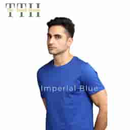 TTH PimaRound Neck T Shirt Imperial Blue