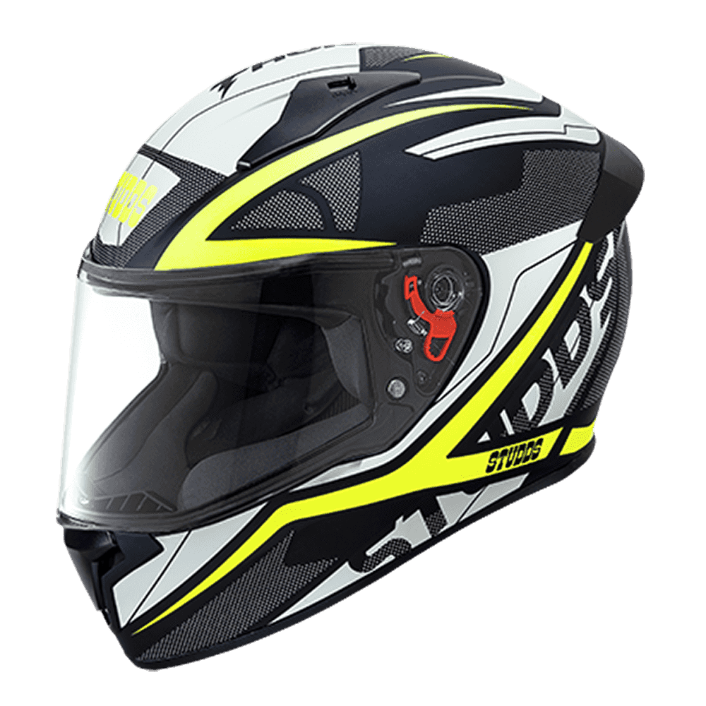 Studds Thunder D4 With Clear Visor� Black N5 L Helmet