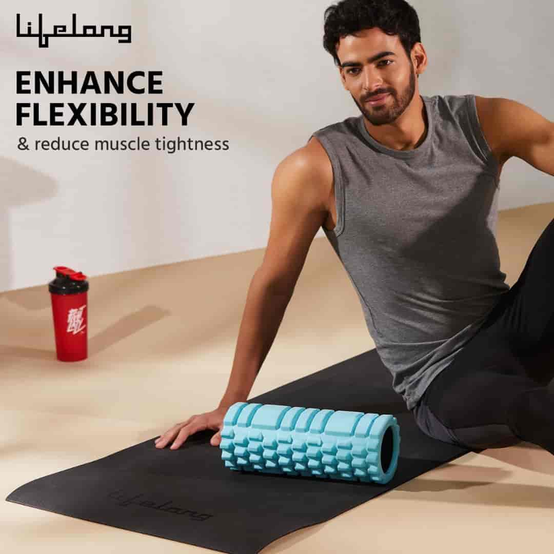 Lifelong Foam Roller for Home Gym- Portable Gym Exercise Equipment