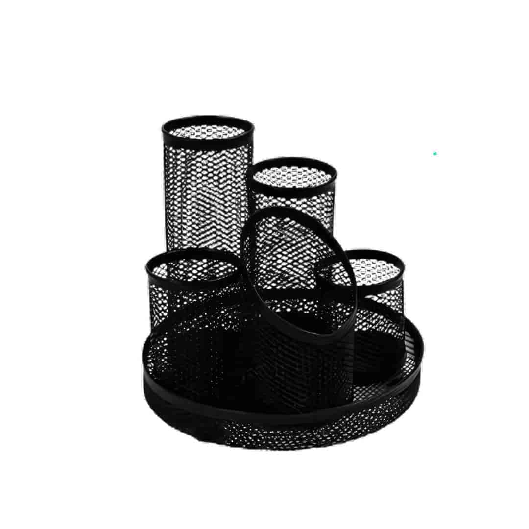 Music 555 Mesh Wire Pen Stand | Sleek Desk Organizer